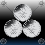 3 x 1/4 Evro ITALIJA 2025 (Winter Olympic Games 2026) UNC
